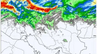ورود سامانه بارشی جدید از دوشنبه | باران و وزش باد شدید در ۱۰ استان