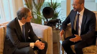 تبادل نظر وزیر خارجه عمان با گروسی درباره مذاکرات ایران و آمریکا