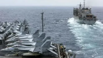 ناو آبراهام لینکلن با حادثه مواجه شد