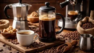 طرز دم کردن قهوه در خانه به روش حرفه‌ای؛ ساده، سریع و خوش‌عطر