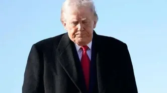 مجری صداوسیما: جمهوری اسلامی «ناقه صالح» و ترامپ شقی‌ترین عالم است