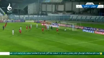 گل اول تراکتور به ملوان+ ویدئو