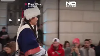 المپین‌ها روی صحنه مد مدل شدند