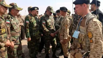 بازدید امیر جهانشاهی از یگان‌های نیروی زمینی ارتش در استان سیستان و بلوچستان