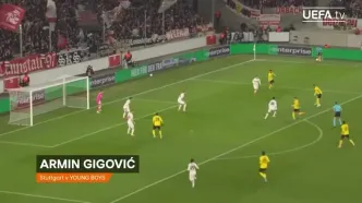 سوپرگلهای لیگ قهرمانان و لیگ اروپا + ویدئو