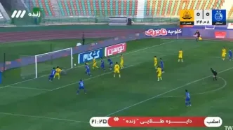 گل اول استقلال مقابل شمس آذر را ببینید