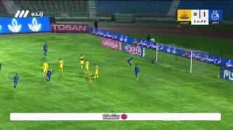 گل دوم استقلال به شمس آذر را ببینید