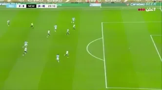 ویدیو: گل دوم منچسترسیتی به نیوکاسل توسط مرموش