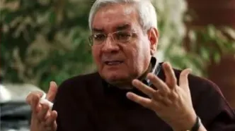 لحظه بازداشت ابراهیم اصغرزاده هنگام سخنرانی آنلاین/ ببینید