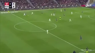 گل سوم بارسلونا به مایورکا+ ویدئو