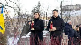 زلنسکی در چهارمین سالگرد جنگ با روسیه: کی‌یف به مردم اوکراین خیانت نخواهد کرد