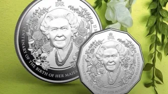 عکس فاجعه ملکه روی سکه‌های جدید | یک فاجعه بصری