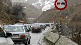 ترافیک سنگین جاده‌های شمال/ بارش برف و باران در برخی محورها