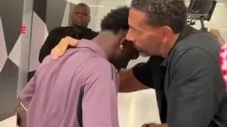 ویدئو: زمزمه‌های درگوشی وینی و ریو فردیناند