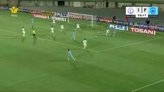 گل سوم چادرملو به گل گهر+ ویدئو