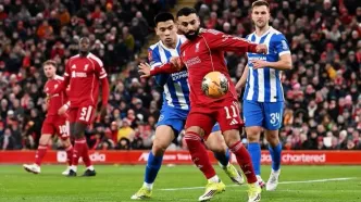 گزارش تصویری دیدار لیورپول و برایتون