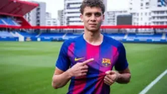 ستاره نوجوان مصری به بارسلونا پیوست