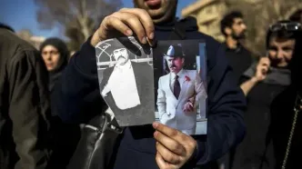 تصاویر؛ متن و حاشیه تشییع پیکر عنایت بخشی