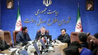 گزارش مدیر عامل گل گهر از دستاوردهای صنعتی این منطقه در شورای اطلاع رسانی دولت