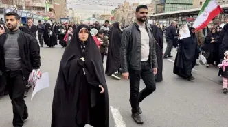 حضور معاون رئیس‌جمهور در مراسم راهپیمایی ۲۲ بهمن