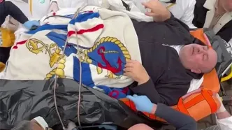 عملیات انتقال مرد ۳۰۰ کیلویی مبتلا به پافیلی خبرساز شد