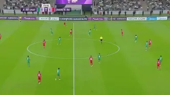 ویدیو| خلاصه بازی الاهلی عربستان ۴ - شباب الاهلی امارات ۳/ حرکت مشکوک دروازه‌بان روی گل!