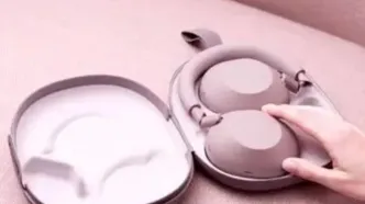 هدفون صورتی سونی از راه رسید