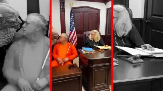 ترفند قاضی دادگاه برای مجرمی که ادعای کور بودن داشت