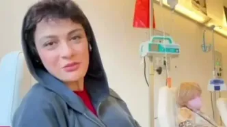 حاشیه فجر؛ مارال فرجاد از روی تخت بیمارستان به جشنواره فجر پیام داد