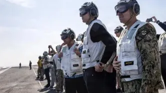 بازدید ویتکاف و کوشنر از ناو آبراهام لینکلن به ایران اطلاع داده شده بود