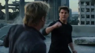 ویدیوی درگیری تام کروز و برد پیت که هالیوود را نگران کرد