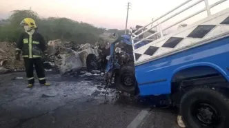 تصادف مرگبار در کمربندی بندر دیر بوشهر چند کشته برجا گذاشت