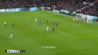 ویدیو: گل اول منچستر سیتی به نیوکاسل توسط اورایلی