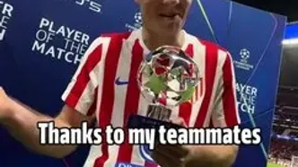 ویدئو: سورلوث مرد برتر میدان در نبرد اتلتیکو و کلوب بروژ شد