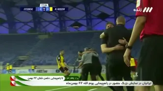 گل اول الحسین اردن به استقلال + ویدئو