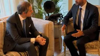 دیدار گروسی و وزیر خارجه عمان در ژنو