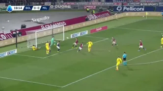 ویدیو: گل اول میلان به بولونیا توسط روبن لوفتوس چیک
