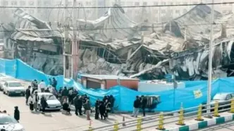 اتصالی در سیم‌کشی برق؛ علت حریق بازارچه جنت‌