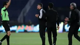 کارشناسی داوری صحنه مشکوک بازی مس - استقلال