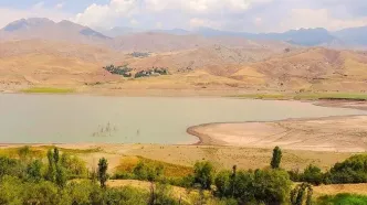 شرکت آب منطقه‌ای تهران: روند خالی شدن حجم سد آب طالقان شدت گرفته است