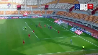 ویدیو: گل اول گل‌گهر به فولاد توسط امیر جعفری