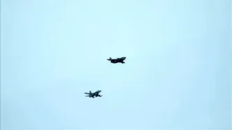 رویارویی جنگنده‌های آمریکایی و چینی بر فراز دریای زرد