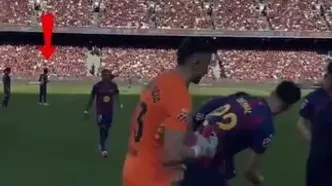 ویدئو: یامال در وقفه داوری به احترام ماه رمضان افطار نکرد