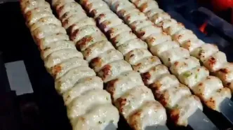 طرز پخت کوبیده مرغ رستورانی بدون ریزش و خشکی