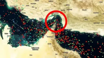 صف وحشتناک کشتی ها برای عبور از تنگه هرمز / باورتان نمی‌شود!