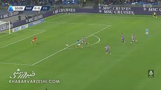 ویدیو| خلاصه بازی ناپولی ۲ - فیورنتینا ۱