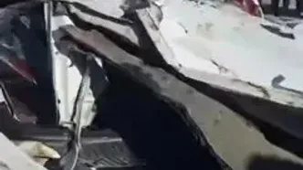 برخورد مرگبار پژو پارس با تیر چراغ‌برق در میاندوآب؛ فیلم حادثه منتشر شد