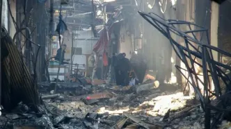 فاجعه ادامه‌دار در بازار رشت