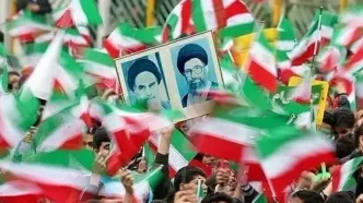 تصاویری از راهپیمایی مردم پایتخت در ۲۲ بهمن