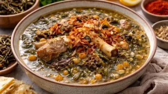 آش شلم (شلمین)؛ غذای سنتی و مقوی کردستان